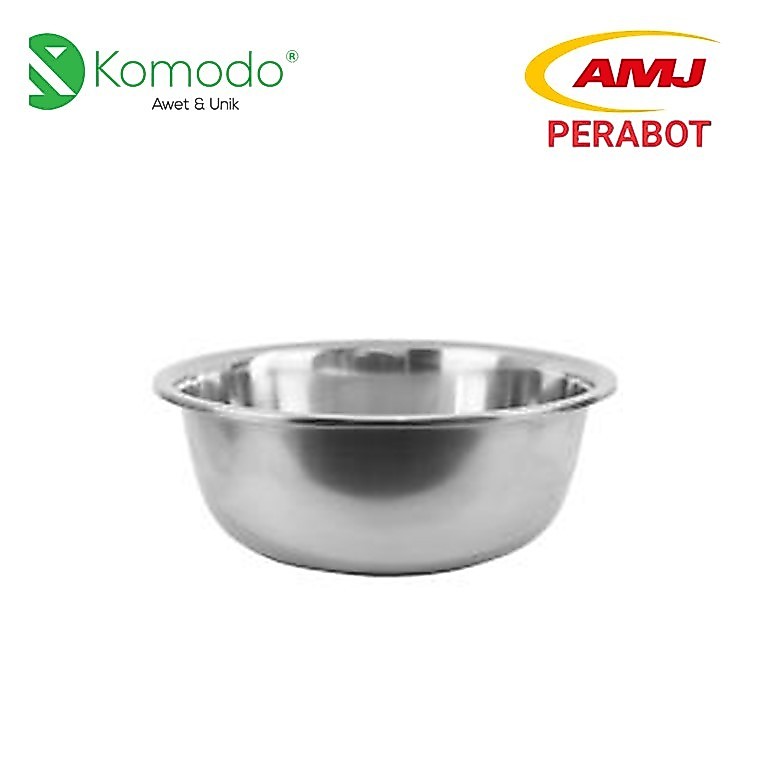KOMODO Baskom Stainless Baskom Tinggi 30 Cm