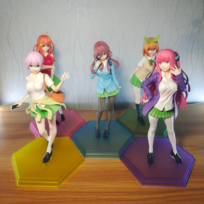 Set of 5 Pop Up Parade Gotoubun Ichika Nino Miku Yotsuba Itsuki Nakano Good Smile Company