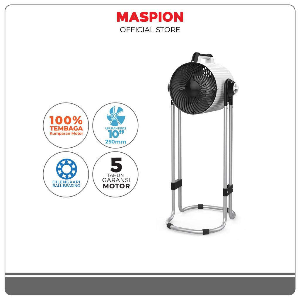 Maspion Turbine Fan Kipas Angin 10 Inch TB-106