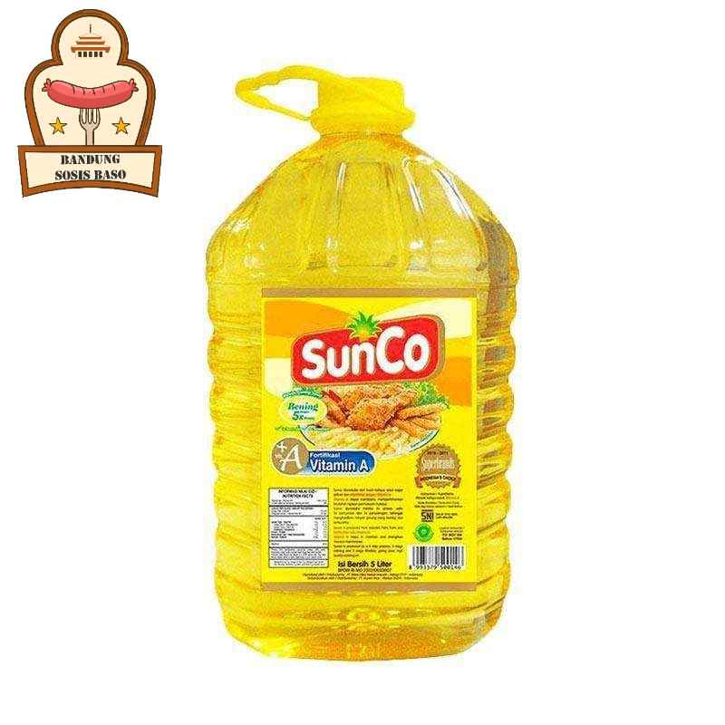 

Minyak Goreng Sunco 5 Liter Jerigen - Paling Bening, Pilihan Sehat untuk Usaha Kuliner