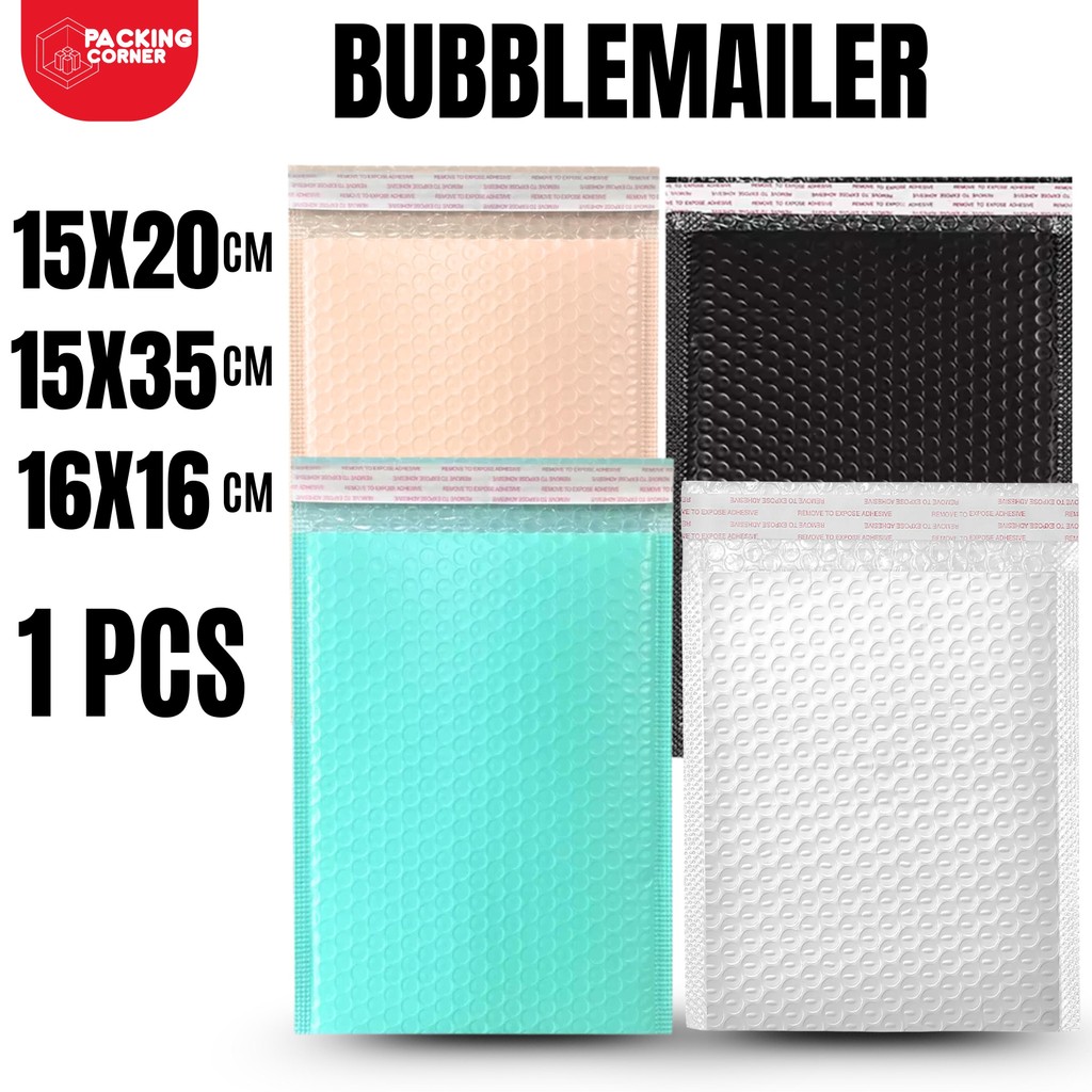 

Bubblemailer 15x20 Bubble Mailer Amplop Bubble Wrap Poly Mailer Padded Envelope Packaging