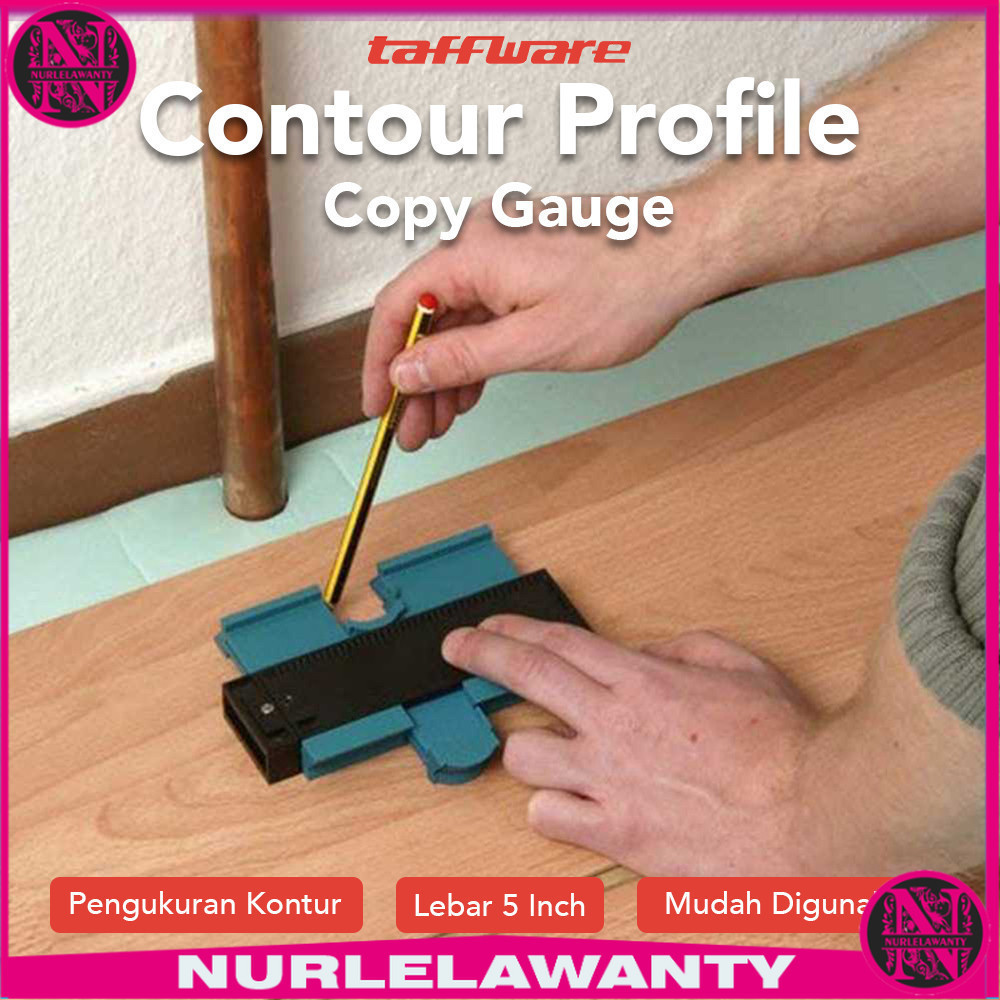

- Taffware Contour Profile Copy Gauge Wood Marking 5Inch - J486 -