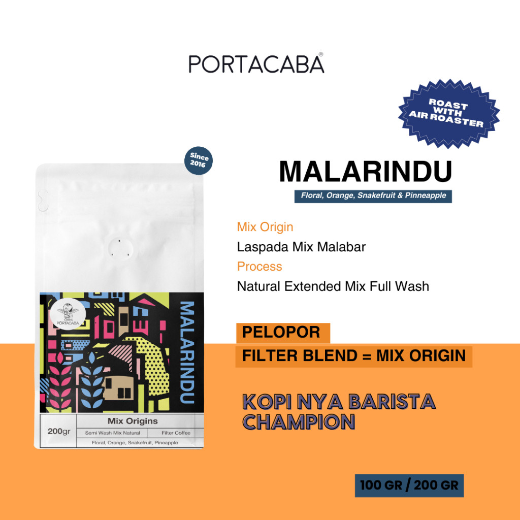 

JAMIN MURAH !!!Paket Bundling Kopi Filter 200GR - Portacaba Coffee Roastery(BISA LANGSUNG ORDER)