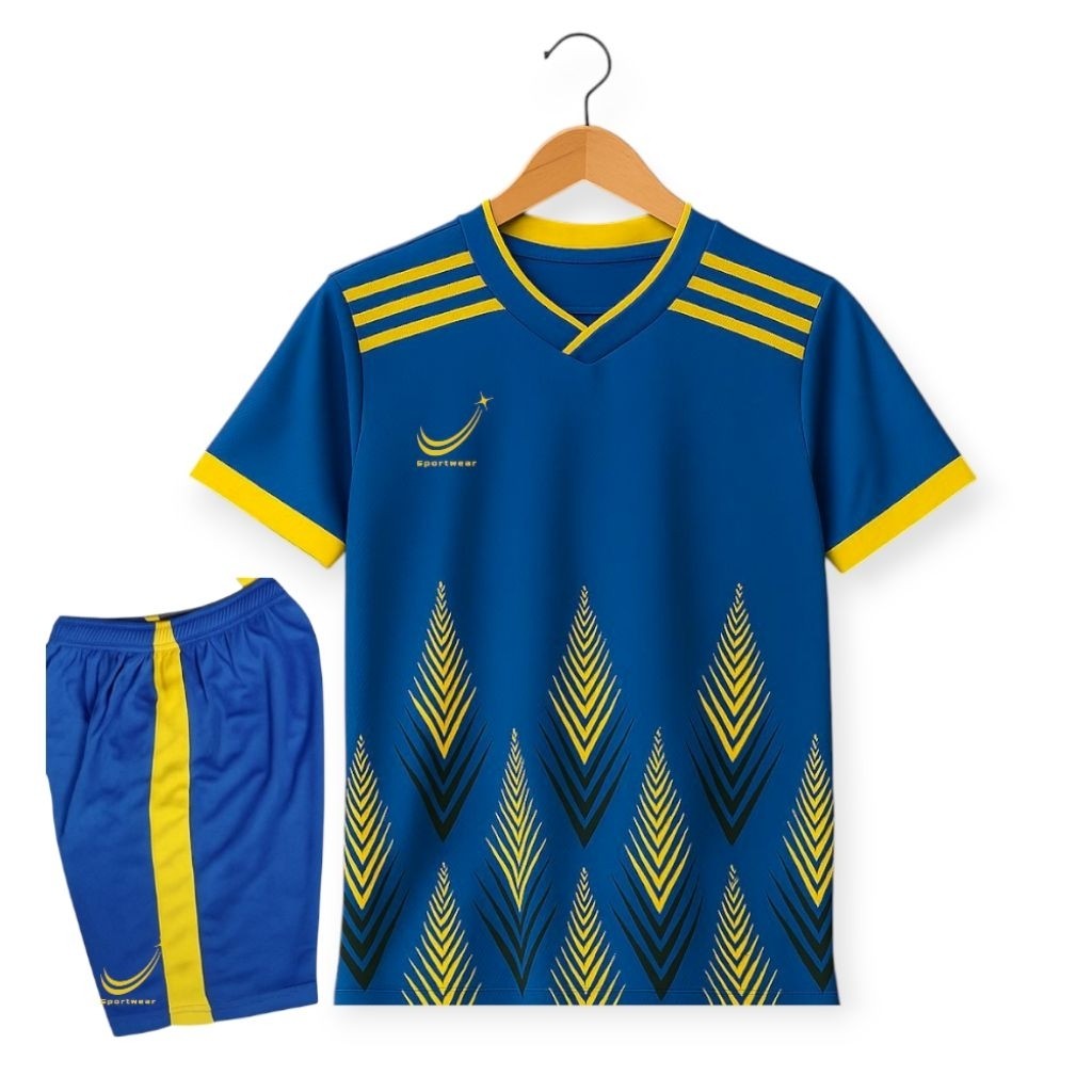 Setelan Jersey  anak  Kaos Futsal Baju Bola Anak kostum Seragam Olahraga Anak SD umur 5- 14 tahun