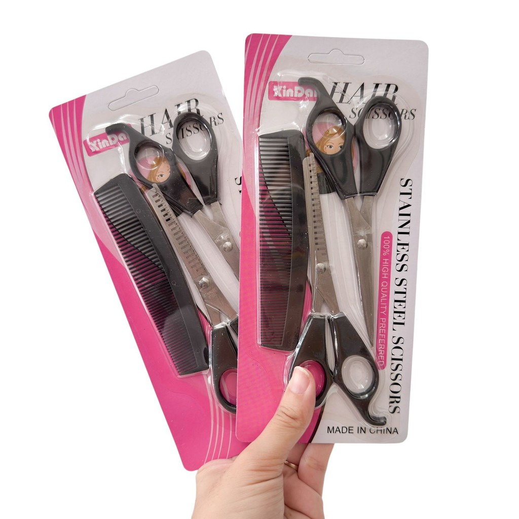 

SET ALAT GUNTING RAMBUT 3 IN 1 / SATU SET GUNTING RAMBUT LENGKAP