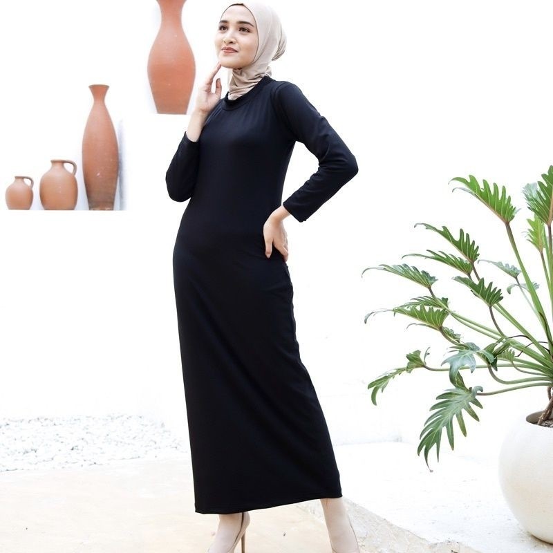Inner Dress Spandek / Manset Gamis Lengan Panjang Premium Spandek