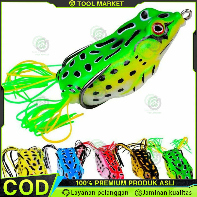 SOFT FROG LURE 4cm/5g Umpan Pancing Kodok Casting umpan pancing kodok kodokan katak soft lure castin