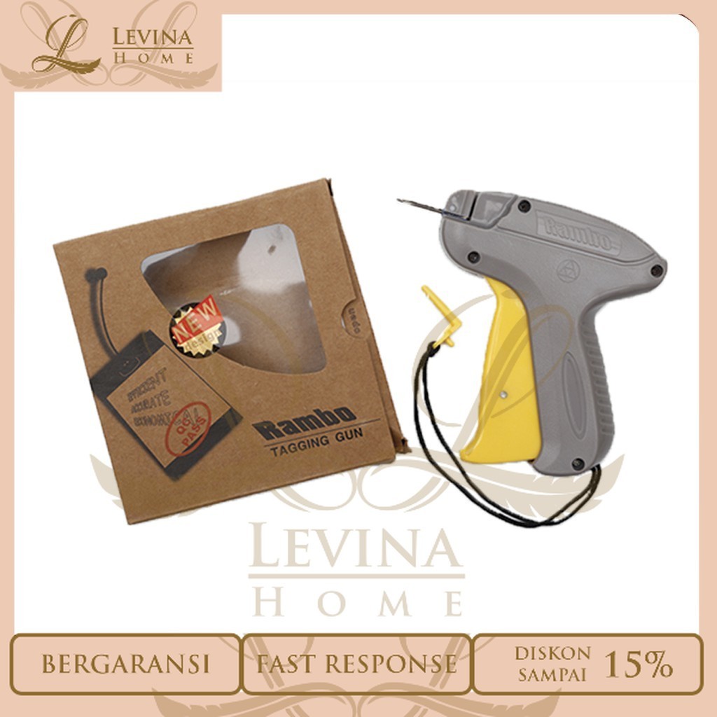 

Tembakan TAG GUN Alat Pemasang Tag Pin Label Harga MERK RAMBO – Levina Home