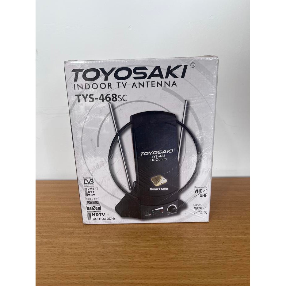 ANTENA TV Digital Indoor Toyosaki TYS-468SC with Booster / Indoor TV Antenna