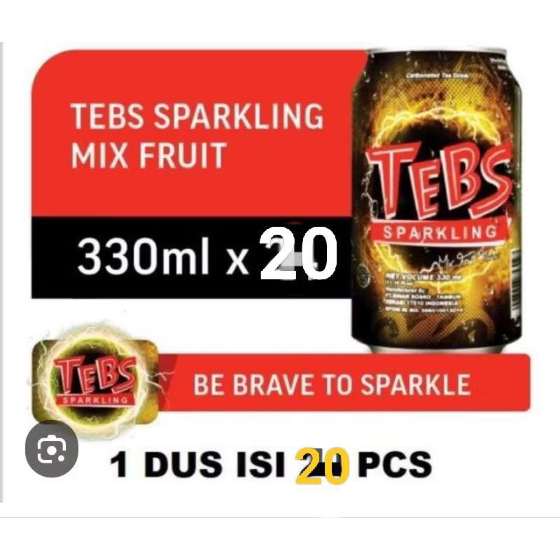 

Tebs sparkling mix soda can 330 ml