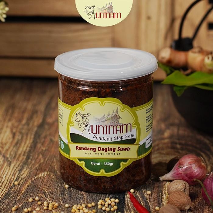 

promo Rendang Daging Suir Uninam 350gr terlaris