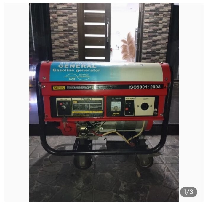 

generator genset 7000 Watt, merek NLG, Bks normal tinggal pakai