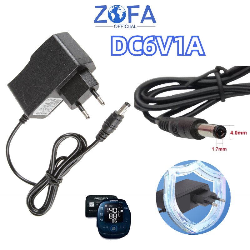 6v Charger Adaptor Omron Tensimeter Digital Tensi Tensi Omron Pengganti Battery