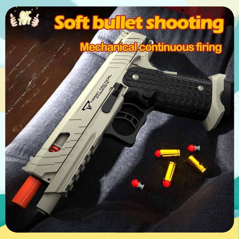Semi-auto Senjata Mainan Pistol Glock/Colt M1911/Mainan pistol mainan tembak tembakan Anak mainan Gu