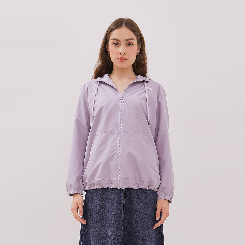 DUST Jaket Parasut Arla Dusty Purple (D.56180)