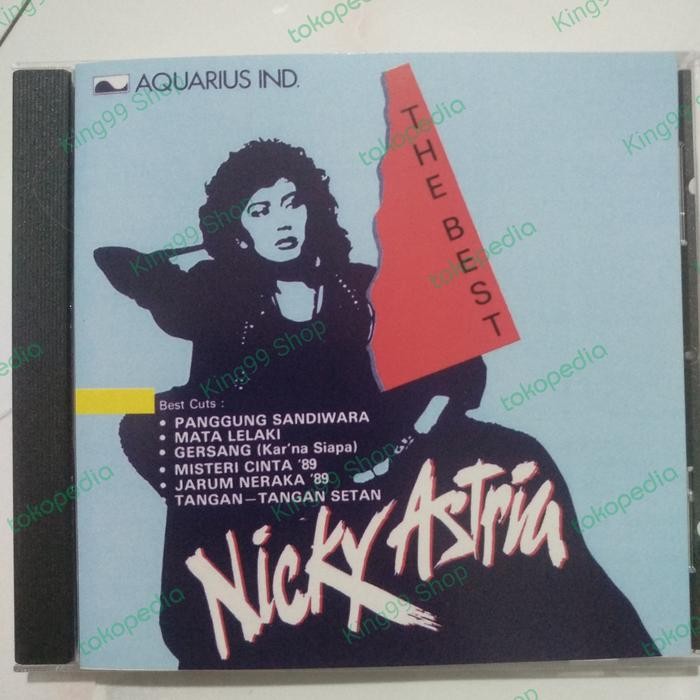 CD nicky astria - the best. nike ardilla poppy mercury anggun c sasmi
