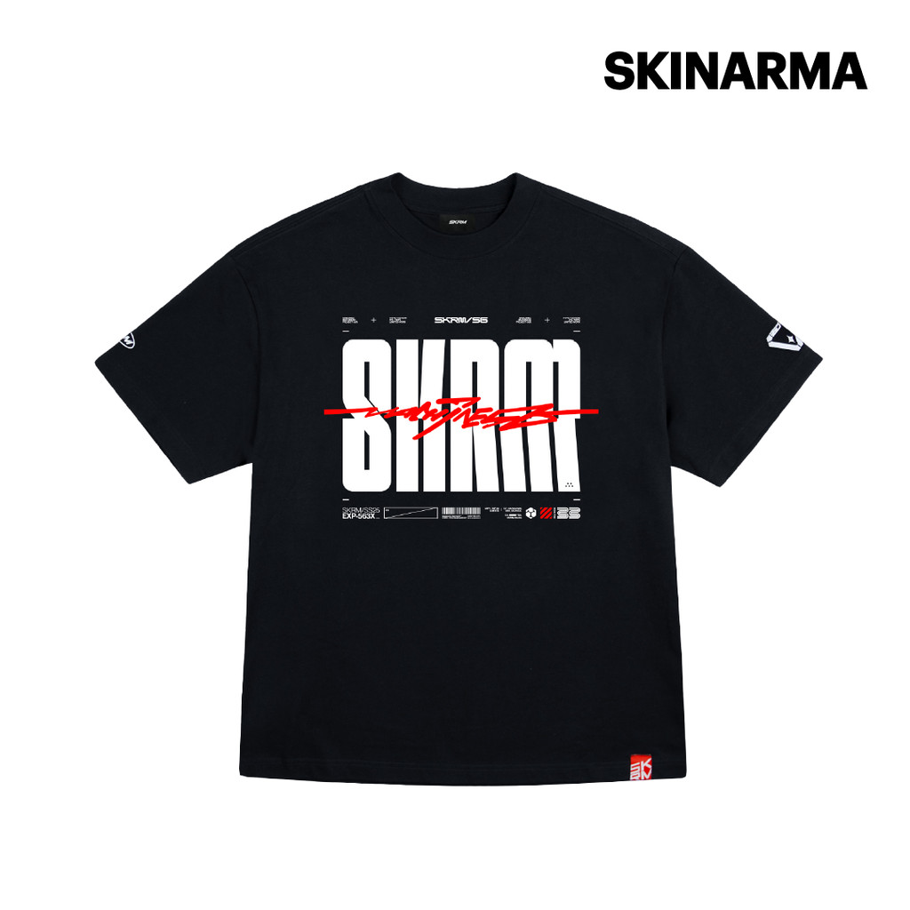 SKRM/56 - Skinarma X Machine56 - T-Shirt Short Sleeve Black