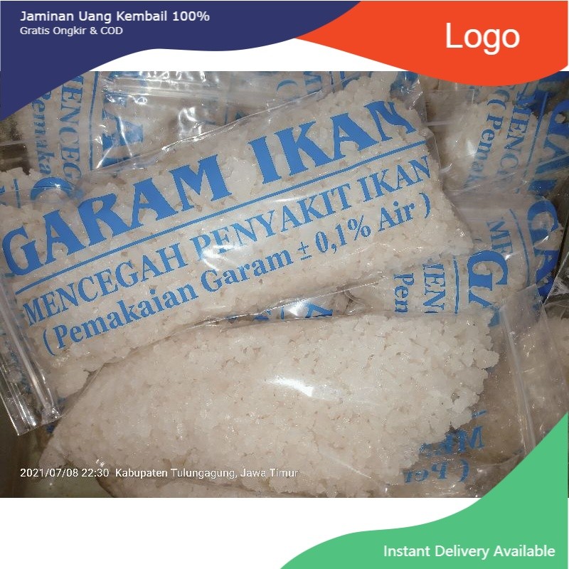 

GARAM IKAN KEMASAN EKONOMIS 500GRAM KUALITAS SUPER