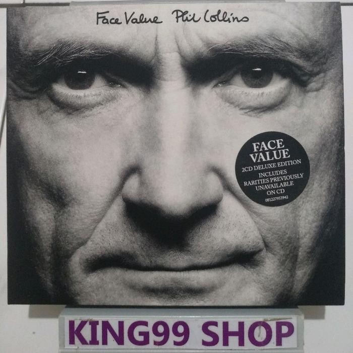 CD PHIL COLLINS - FACE VALUE DELUXE EDITION (2cd set). corey hart michael jackson paul carrack marty