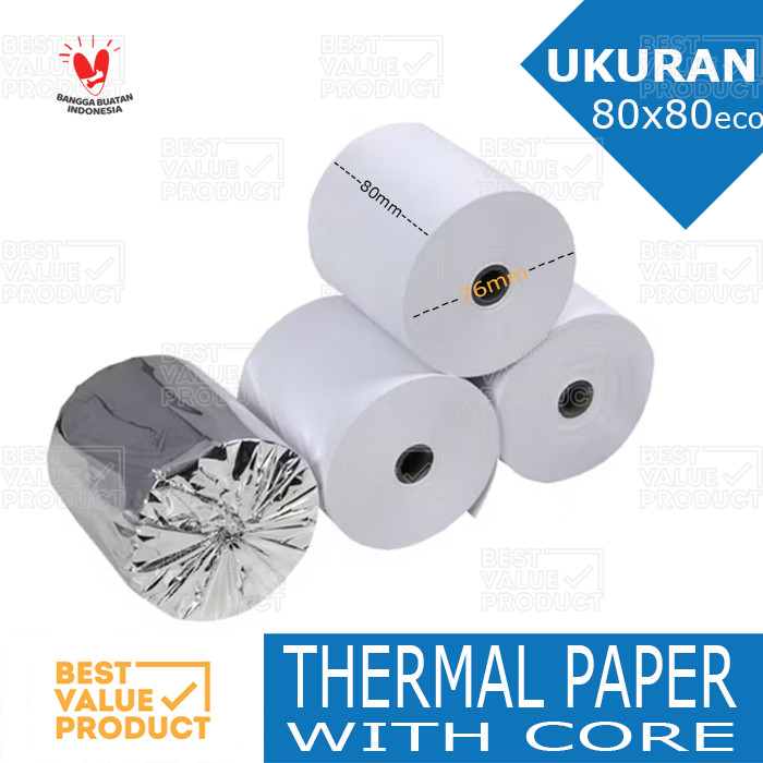 Thermal Paper 80 x 80 / Kertas Struk Thermal 80x80