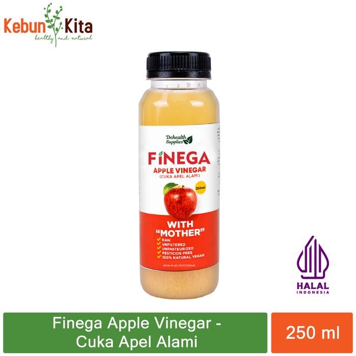 

Finega Apple Cider Vinegar 250ml with The Mother (Cuka Apel Vinega)