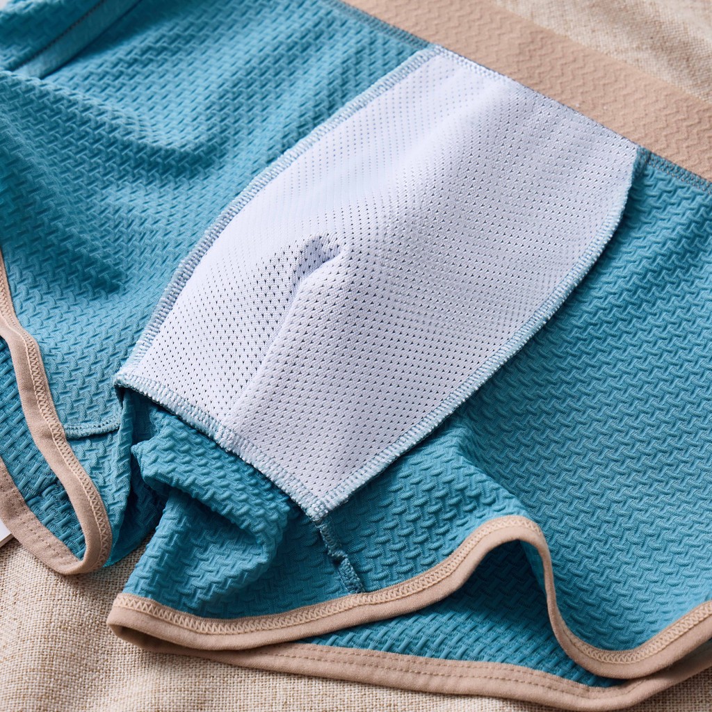 Royal Victor X Moow Paket 3Pcs Celana Dalam Boxer Pria Icesilk Premium Lembut Adem Antibakteri 7A