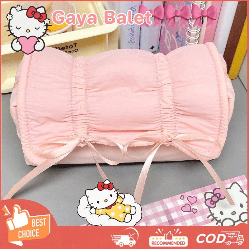 

Kotak Pensil Gaya Ins Tas Pensil Ballet Kapasitas Besar Desain Cantik Tinggi Penyimpanan Alat Tulis Siswa