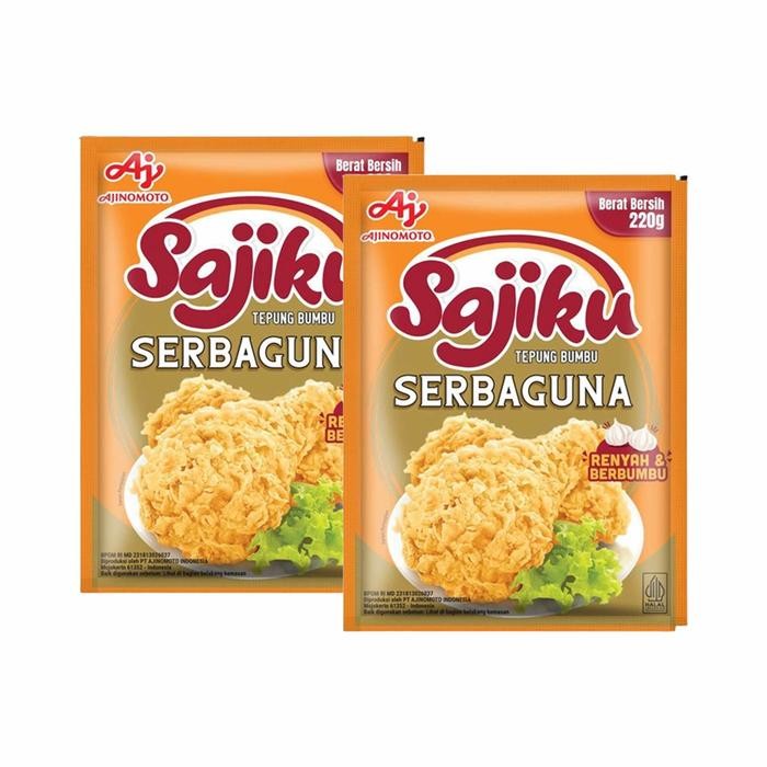 

PROMO! 2Pcs Sajiku Tepung Bumbu 220 Gr