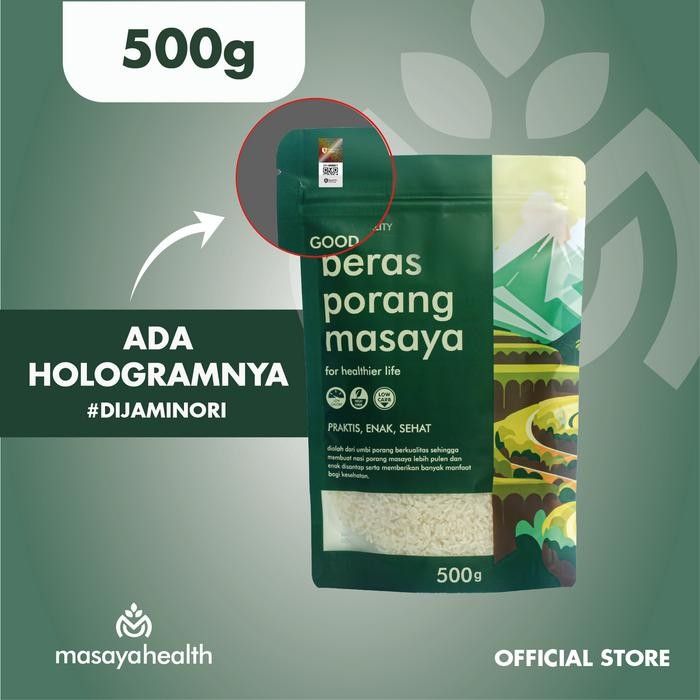 

500 gr MASAYA BERAS PORANG - shirataki konjac healthy food Nasi Rice