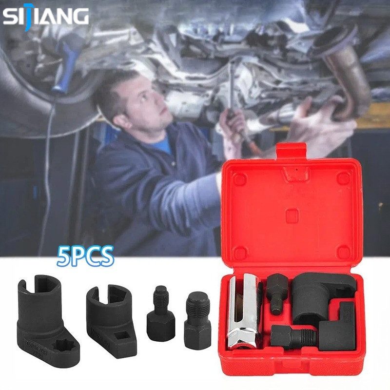 SIJIANG 5pcs/Set Kunci Sensor O2 Kunci Oksigen Sensor Kunci Sensor O2 Mobil Kunci Sensor Oksigen Mob