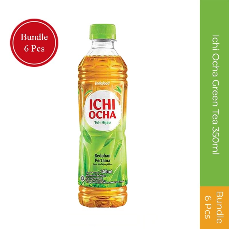 

Ichi Ocha Green Tea 350ml bundle 6