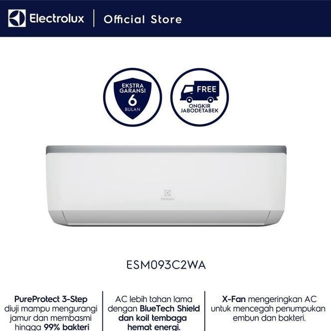 Electrolux ESM093C2WA AC Split 1 PK untuk Rumah Tangga