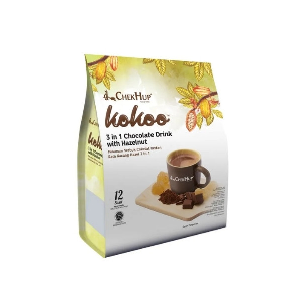 

CHEKHUP KOKOO HOT CHOCOLATE HAZELNUT 12x40 GR