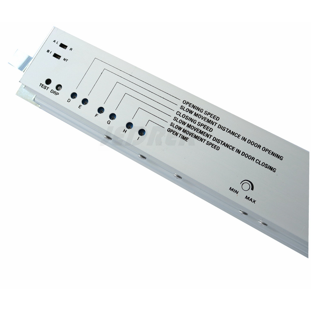 Controlador universal de sistema de portas deslizantes, controle automático por microcomputador
