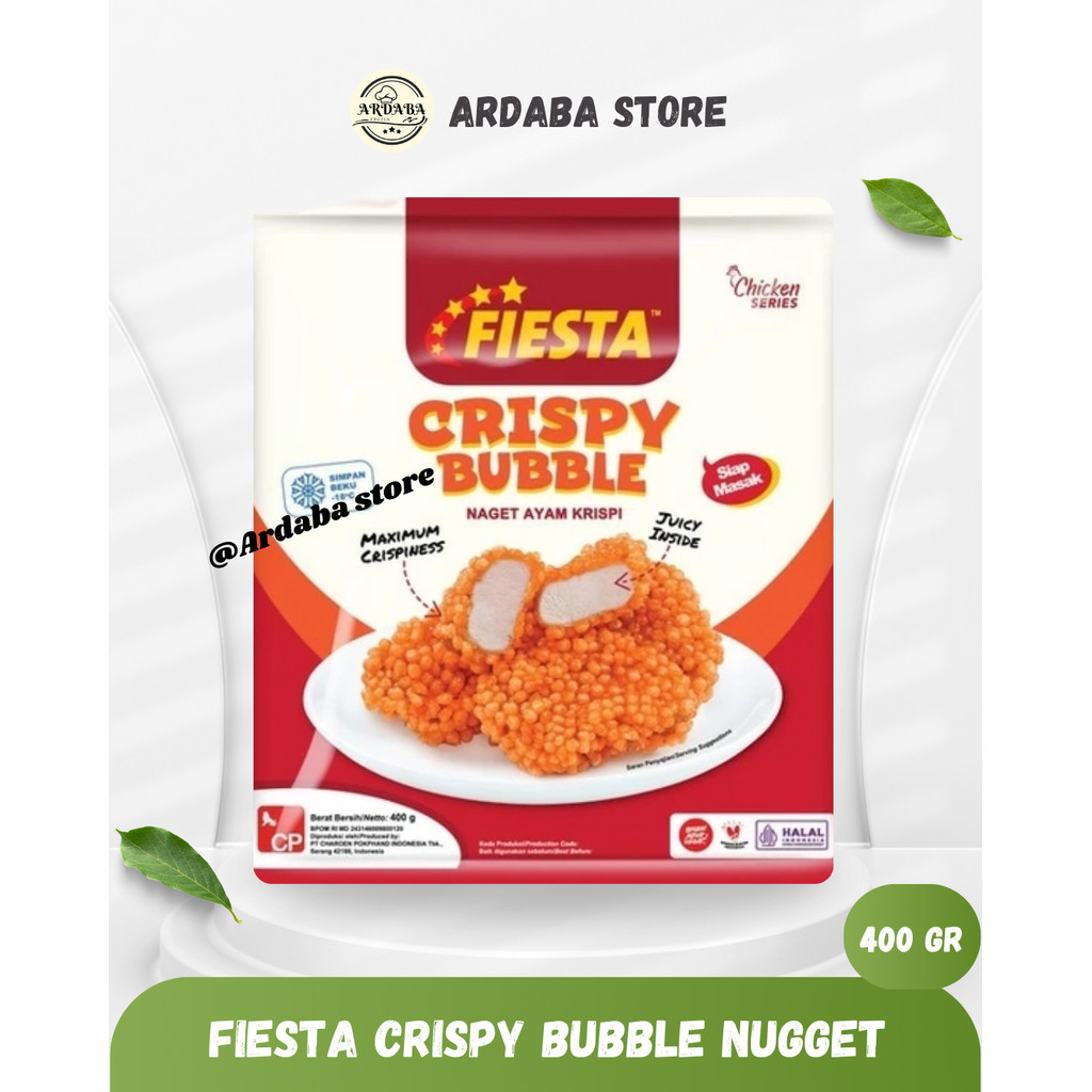 

Fiesta Crispy Bubble Nugget 400 Gram - ARDABA STORE