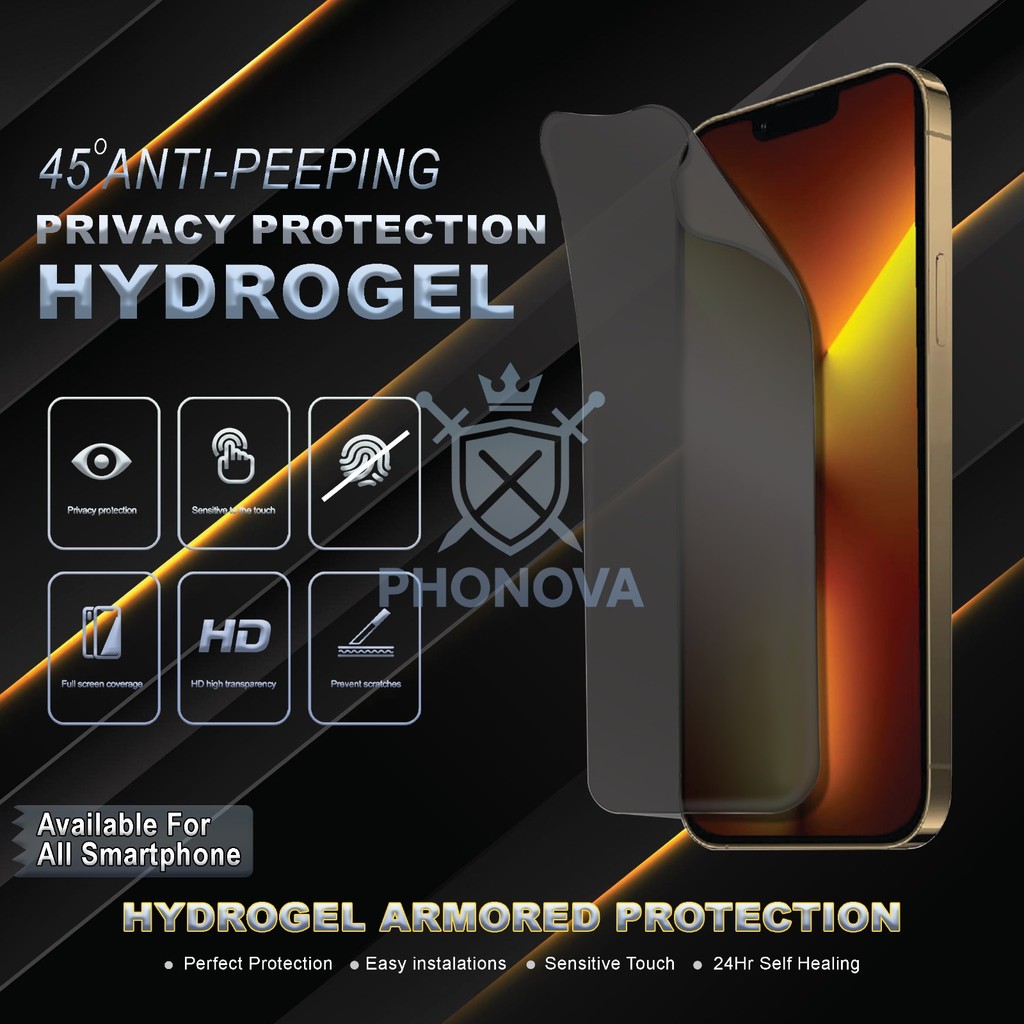 PHONOVA - hydrogel antigores hp sony Xperia 5 II III IV V Xperia 10 II III LITE IV V VI PLUS ini hyd