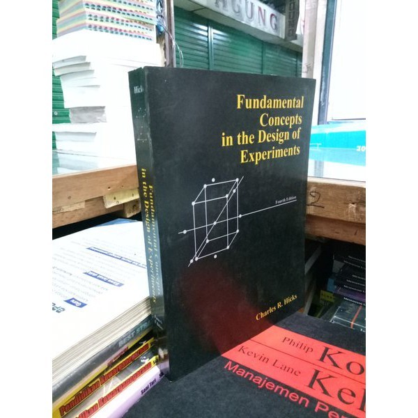 

Buku fundamental concepts in the desingn of experiments konsep dasar dalam perancangan eksperimen ed