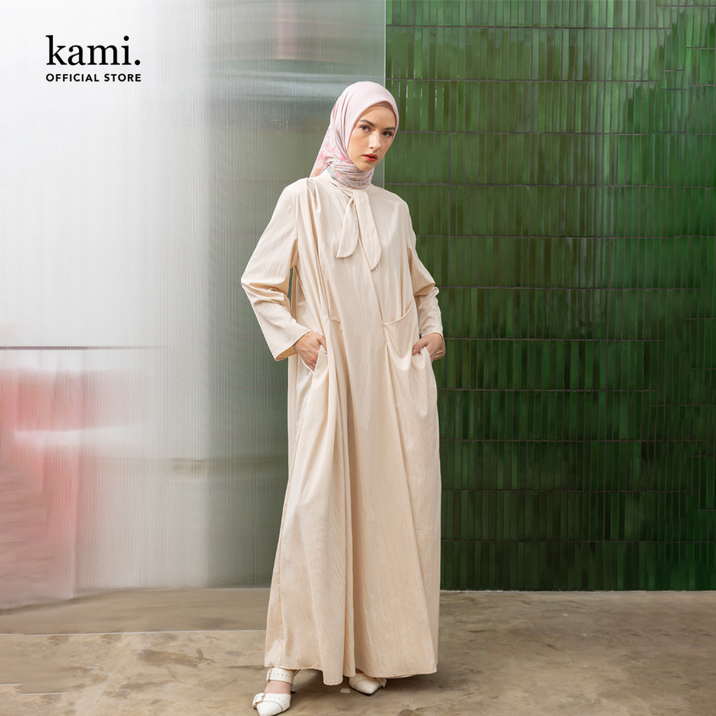 Kami Mara A-Line Dress Gamis Wanita