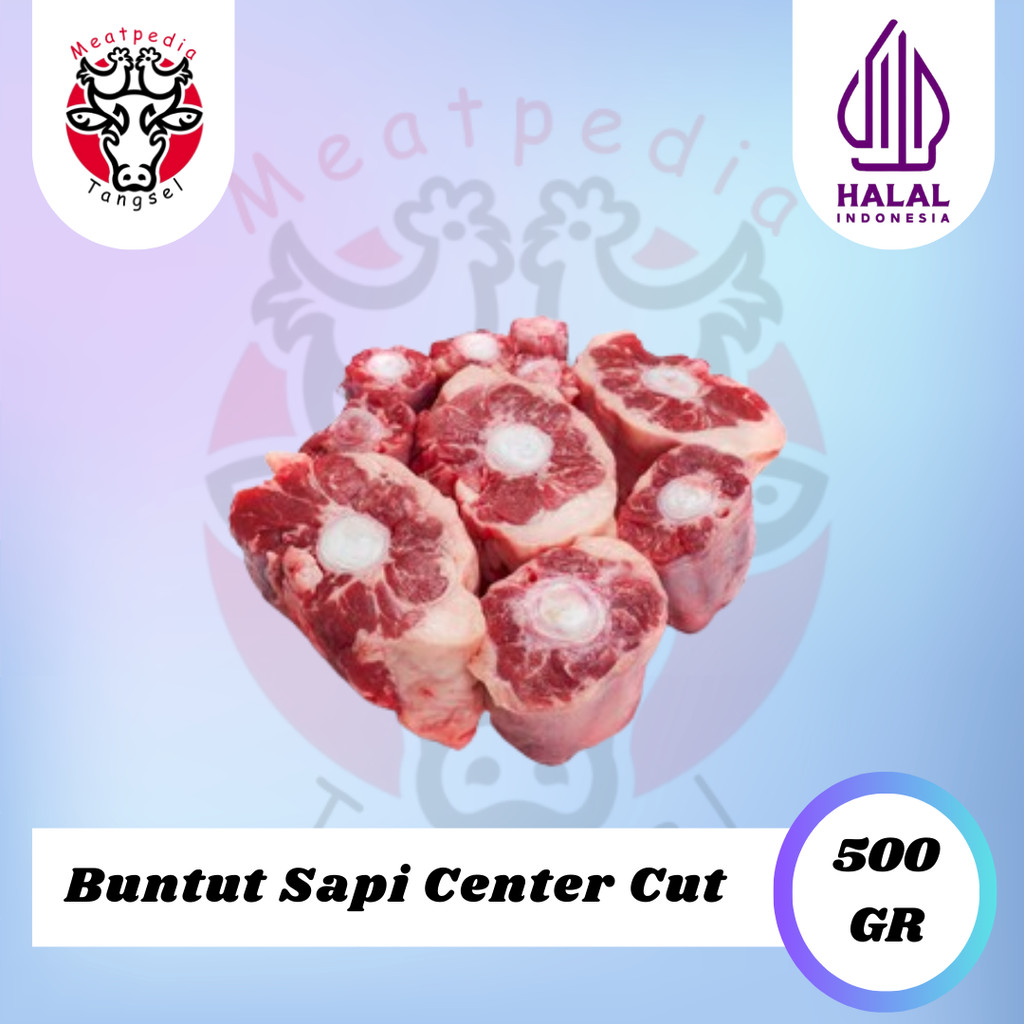 

Buntut Sapi Impot Center Cut - Oxtail Center Cut 500gr