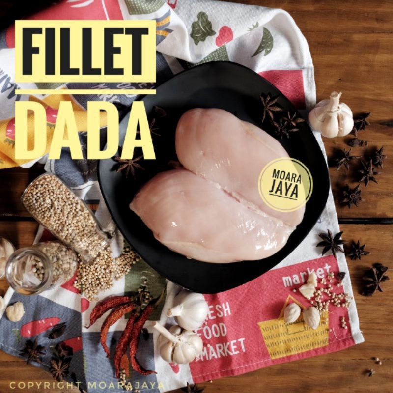 

FILLET DADA / BREAST BONELESS 1 KG