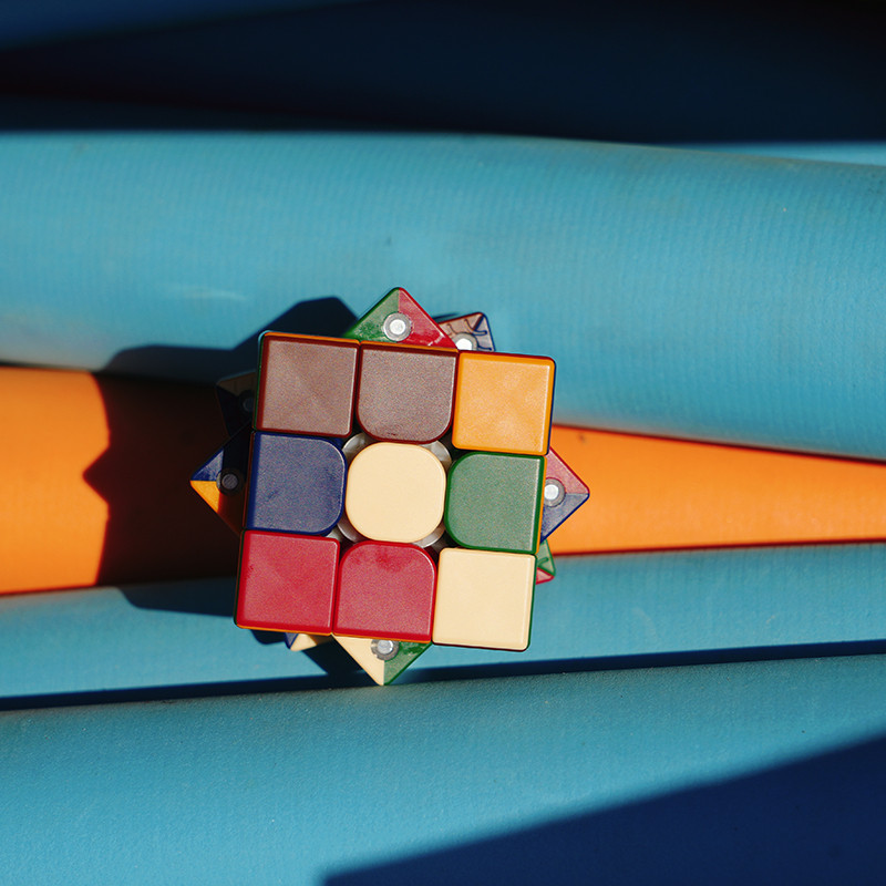 Matte Finish Magic Cube Puzzle Kid Toy Magnetic Best Gift 3X3 Professional Cube Single Fast Silent Z