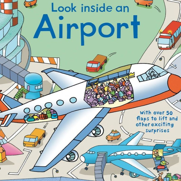 Look Inside Lift the Flap / Buku Edukasi Anak Lift the Flap