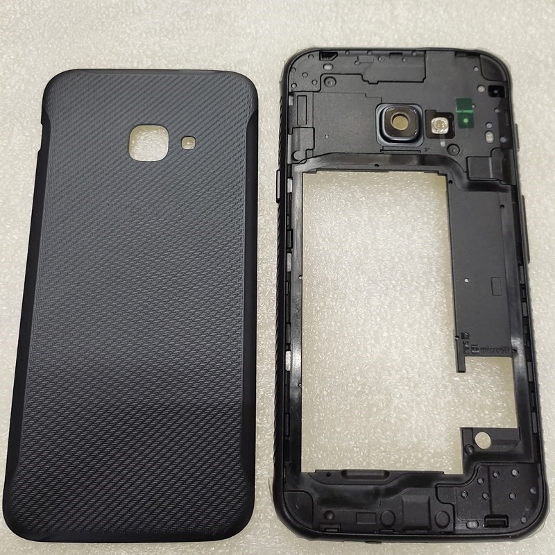 Full Housing For Samsung Galaxy Xcover 4 G390 SM-G390F Middle Frame Plate With Camera Lens Buttons +