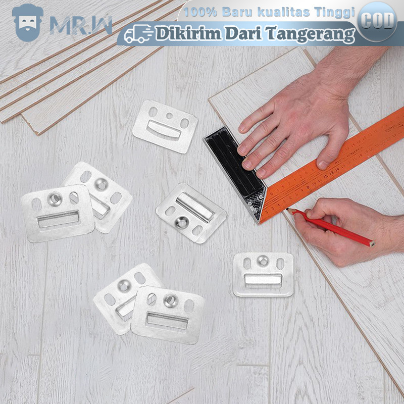 100pc/Bag Clip Wallboard Bracket Wpc Wall Panel Wallpanel Wpc Klip Wpc Wall Panel Clip Penjepit Klip