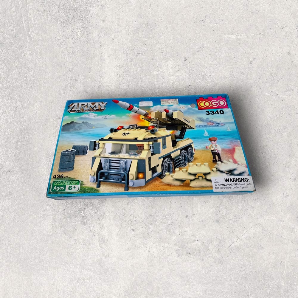 MAINAN ANAK LEGO ARMY COGO 436 PC(T)
