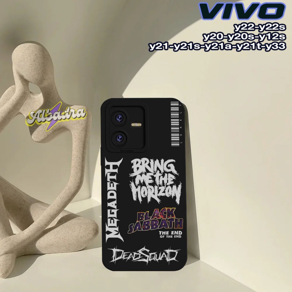 Case VIVO Y22-Y22S-Y20-Y20S-Y12S-Y21-Y21S-Y21A-Y21T-Y33  - SOFT CASE BAND 2 -  Softcase VIVO Case - 