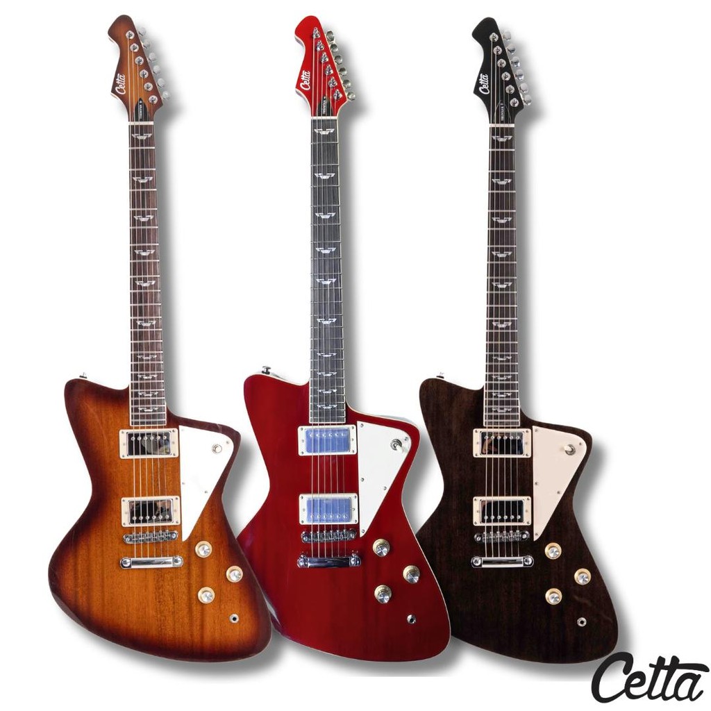 Cetta TRUNYAN Series Set Neck Electric Guitar - Gitar Elektrik