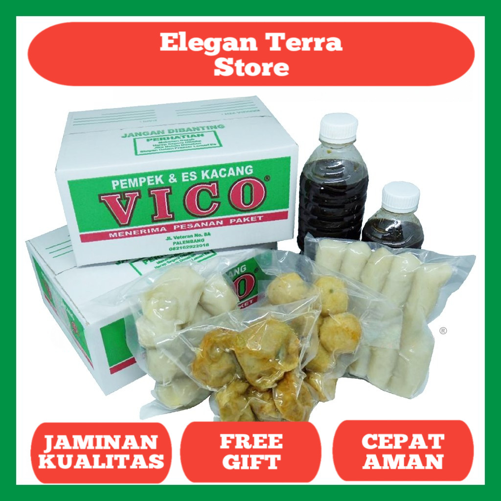 Paket 30 Pempek Kecil - Pempek Vico