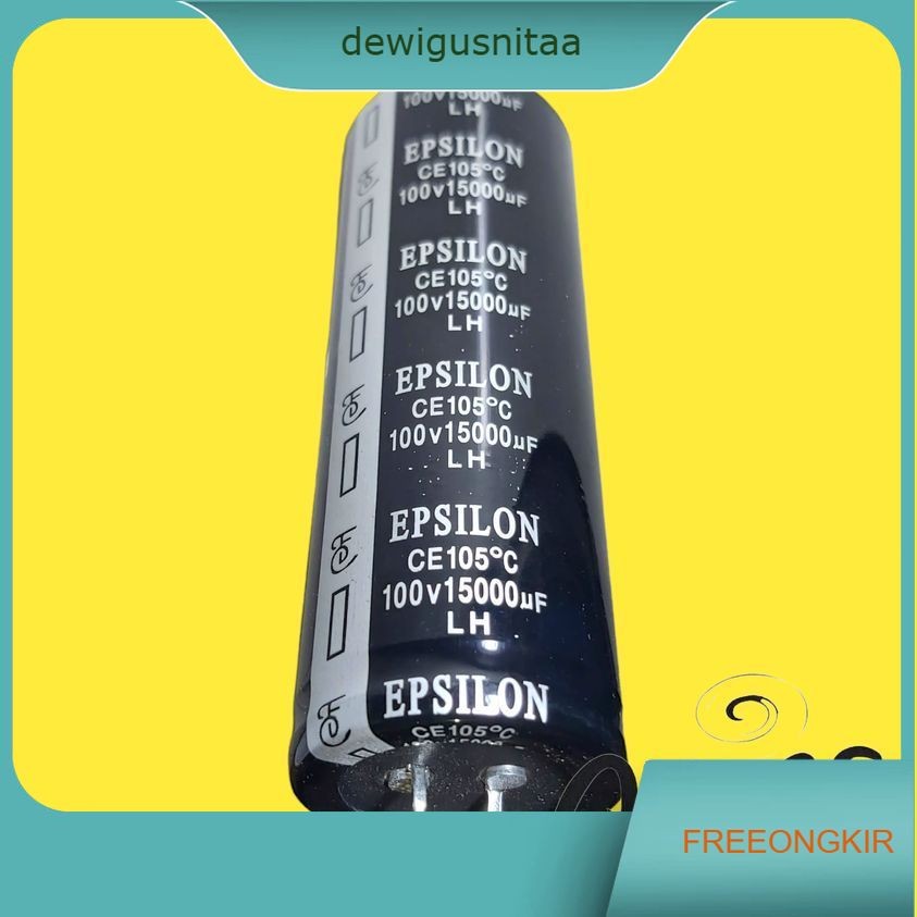 ELKO ELCO EPSILON 15000uf 100v EPSILON 15000uf 100v ORI