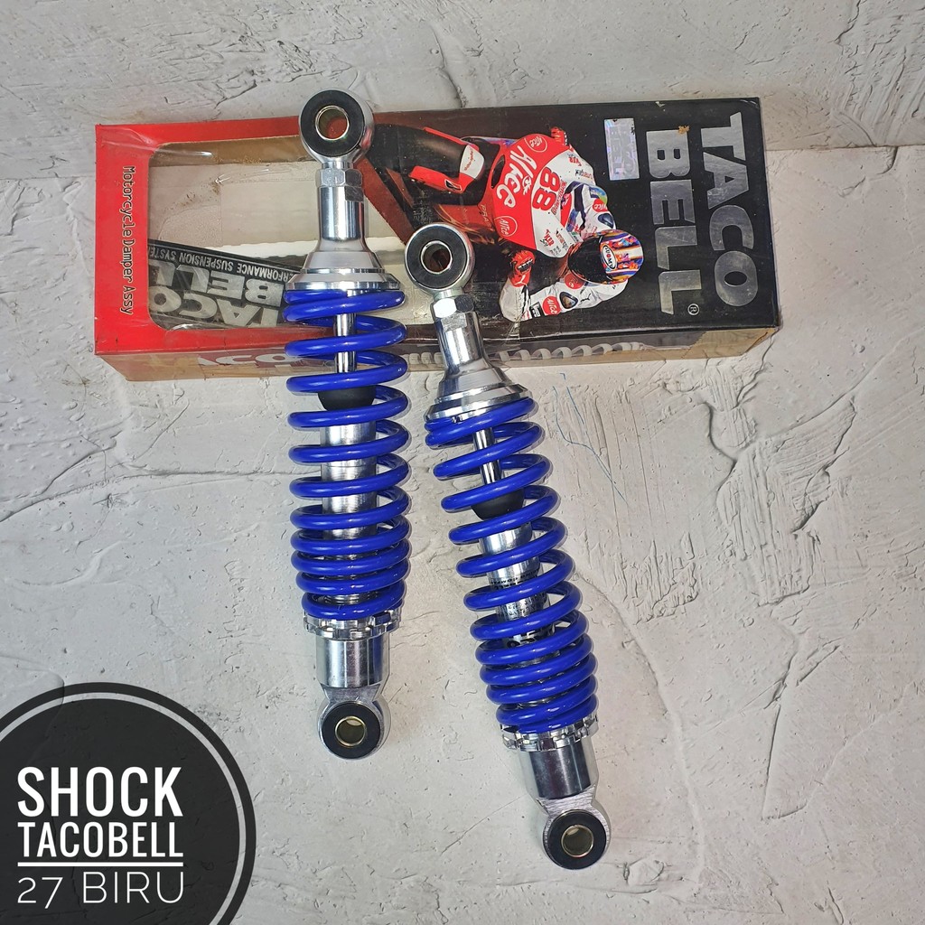 Shockbreker Shock Tacobell Jupiterz/Jupiter Z1/vegaZR/VegaRnew/F1zr 27 merah /putih/kuning/hitam/bir